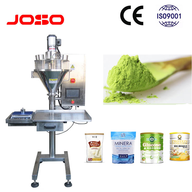 Stainless Steel 304 Semi Automatic Dry Spice Powder Large Auger Filler Filling Packing Machine