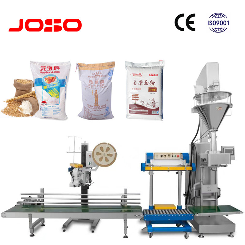 Silica Calcium Carbonate Flour Bagging Packing Machine Big Bag Packing Production Line