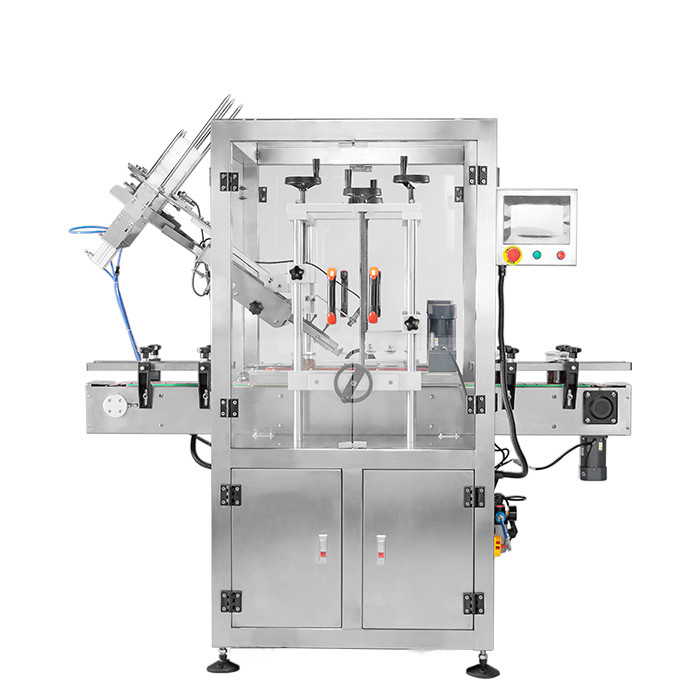 Automatic Plastic Caps Screw Glass Food Container Closing Bottle Capping Machine - Image 5